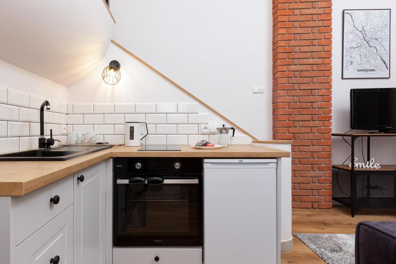 City Center Mezzanine Studio Chmielna By Noclegi Renters ワルシャワ エクステリア 写真